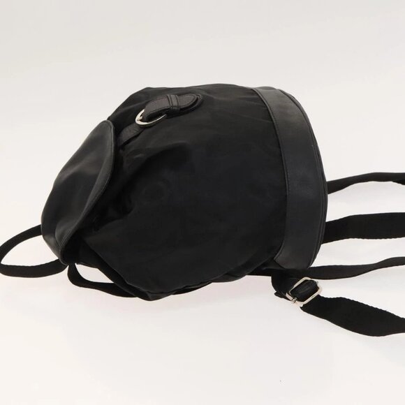 Salvatore Ferragamo Backpack Nylon Black Silver - Picture 4 of 16